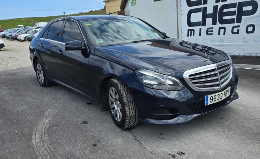 MERCEDES BENZ CLASE E 200 CDI ELEGANCE