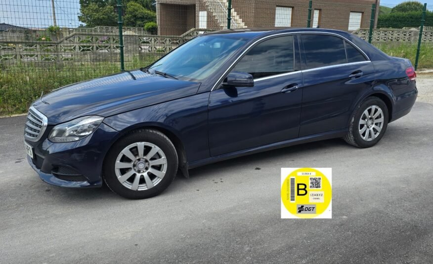 MERCEDES BENZ CLASE E 200 CDI ELEGANCE